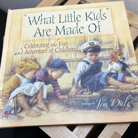 Hardcover “What Little Kids Are Made Of..” Jim Daly Bible Verses EUC - Picture 12 of 13